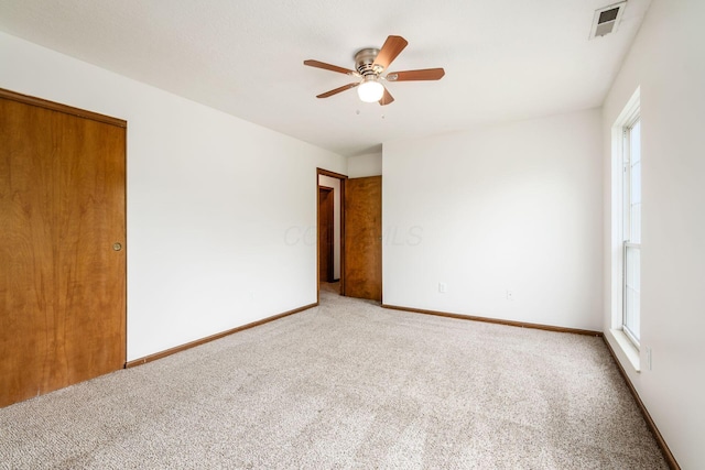 351 Northview Dr, Powell, OH 43065 - spare room featuring carpet floors, a ceiling fan, and baseboards