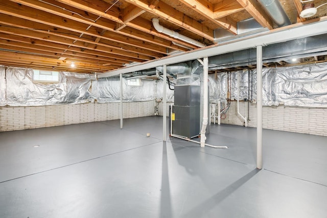 351 Northview Dr, Powell, OH 43065 - basement with heating unit