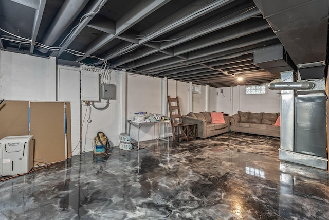 5250 Summit Rd SW, Pataskala, OH 43062 - below grade area with electric panel
