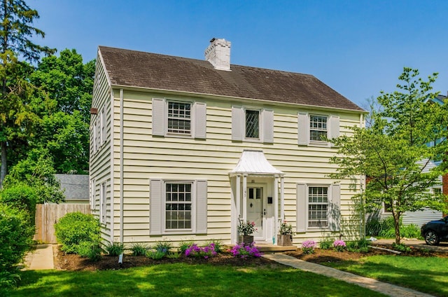193 N Remington Rd, Columbus, OH 43209 - colonial-style house featuring a chimney