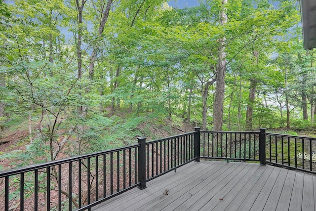 744 Old Oak Trce, Columbus, OH 43235 - view of wooden terrace