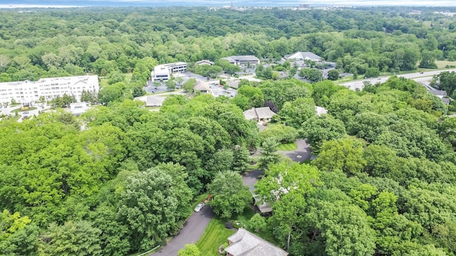 744 Old Oak Trce, Columbus, OH 43235 - aerial overview of property's location with a heavily wooded area