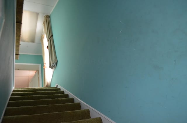 5810 Bickle Church Rd NW, Pickerington, OH 43147 - stairs with baseboards