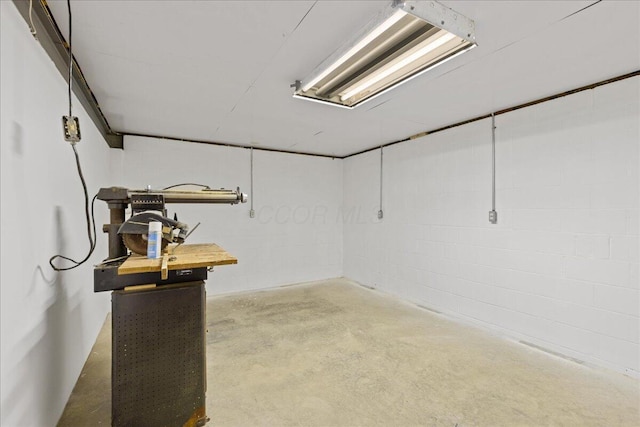 2880 Longridge Way, Grove City, OH 43123 - basement with concrete block wall