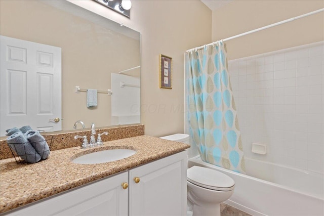 2880 Longridge Way, Grove City, OH 43123 - bathroom with toilet, vanity, and shower / bath combo