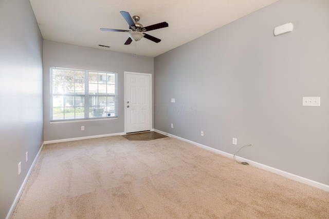 642 Grove Cir Unit 1902, Columbus, OH 43230 - carpeted empty room with baseboards and a ceiling fan