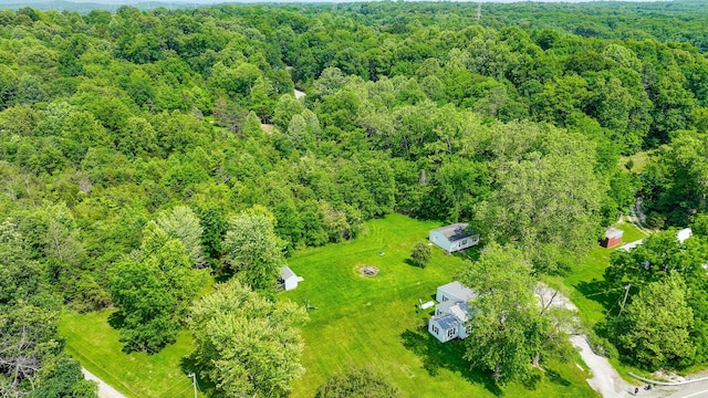 1036 State Route 247, Hillsboro, OH 45133 - bird's eye view of a heavily wooded area