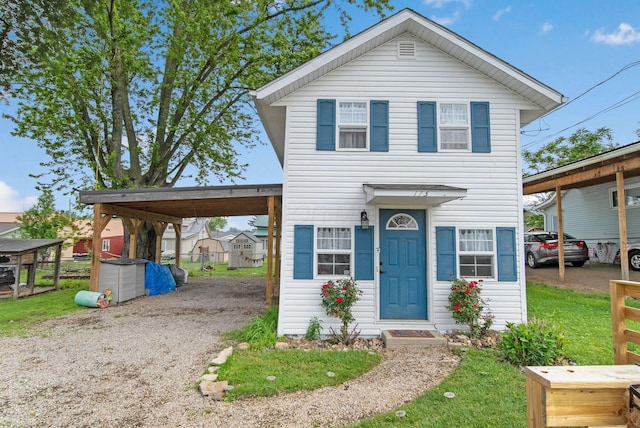 173 Highland Ave, Buckeye Lake, OH 43008 - view of front of home with driveway