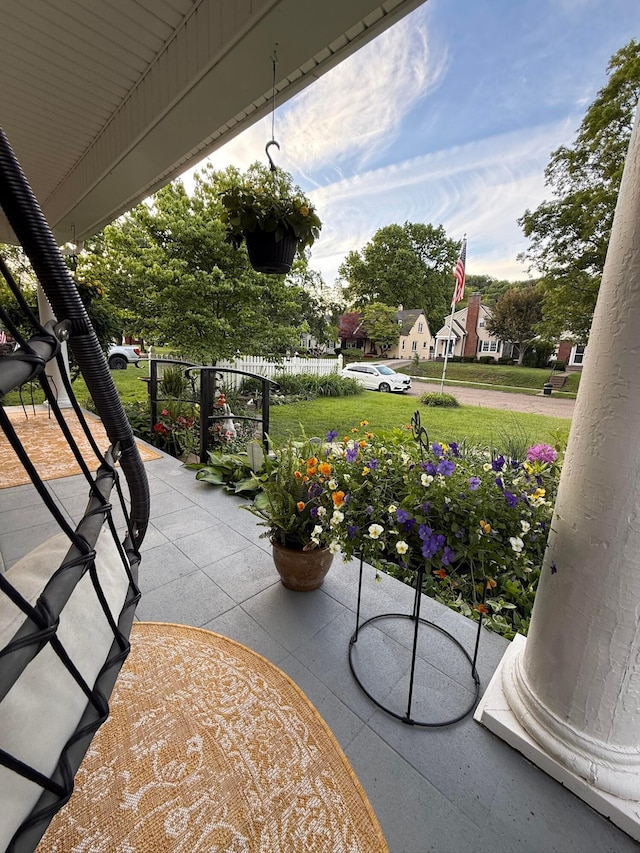 550 E Allen St, Lancaster, OH 43130 - view of patio