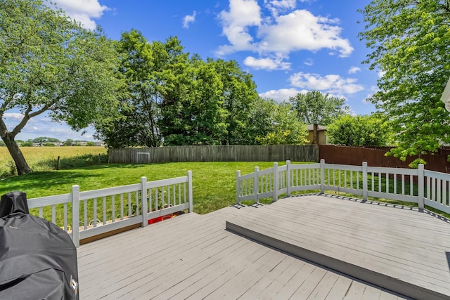 5690 Brinkley Ct, Columbus, OH 43235 - deck with a fenced backyard