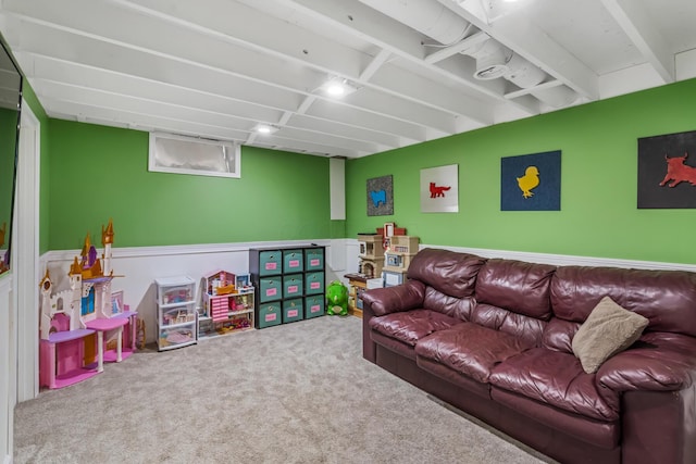 5690 Brinkley Ct, Columbus, OH 43235 - living area with carpet flooring