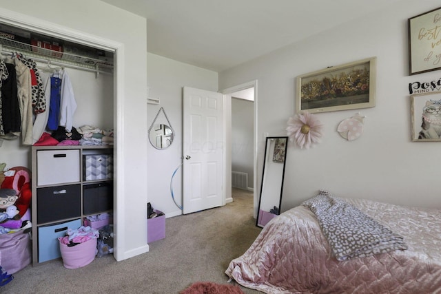 1015 Westview Dr, Hebron, OH 43025 - bedroom with carpet and a closet