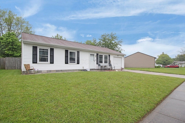 4037 Millview Ct, Columbus, OH 43207 - view of front of home featuring concrete driveway and an attached garage
