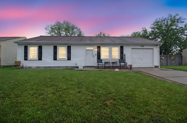 4037 Millview Ct, Columbus, OH 43207 - ranch-style house featuring driveway and a garage