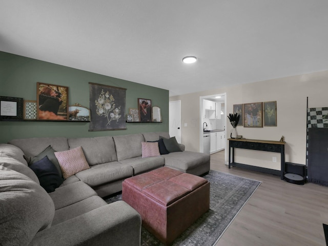4702 Edinburgh Ln, Columbus, OH 43229 - living area with wood finished floors