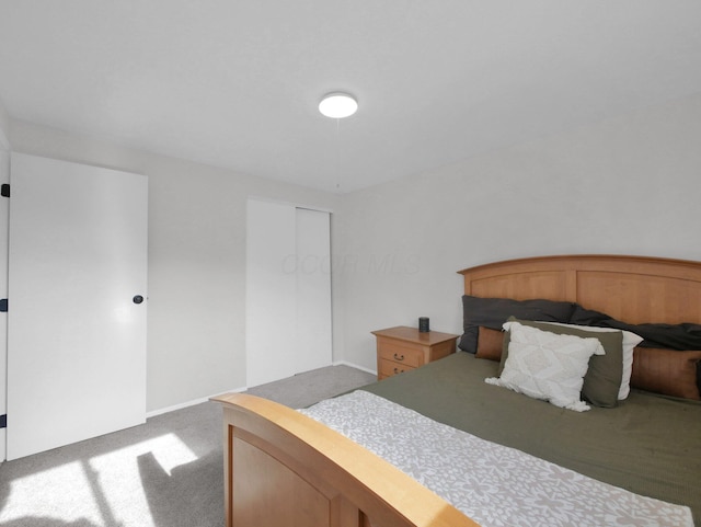 4702 Edinburgh Ln, Columbus, OH 43229 - carpeted bedroom featuring baseboards and a closet