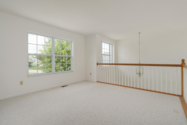 3899 Hampshire Ave, Powell, OH 43065 - spare room featuring carpet and baseboards