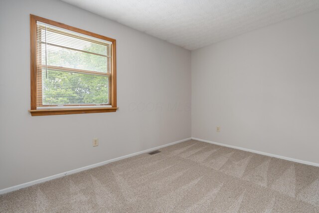 3456 Merrydawn Dr, Columbus, OH 43221 - spare room featuring carpet flooring, baseboards, and a textured ceiling