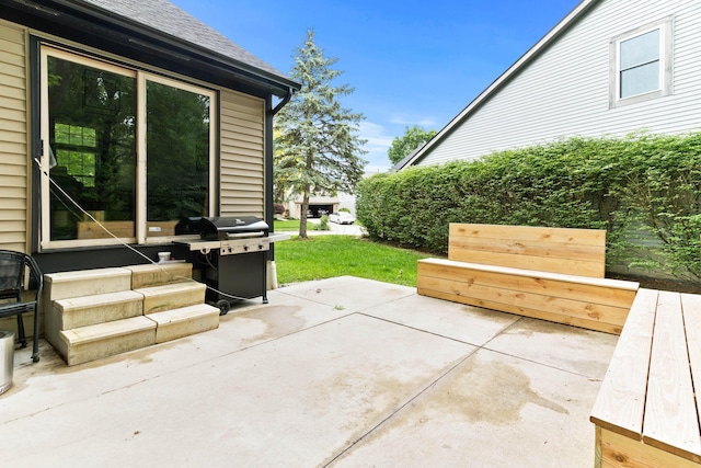 4465 Big Walnutview Dr, Columbus, OH 43230 - view of patio with a grill