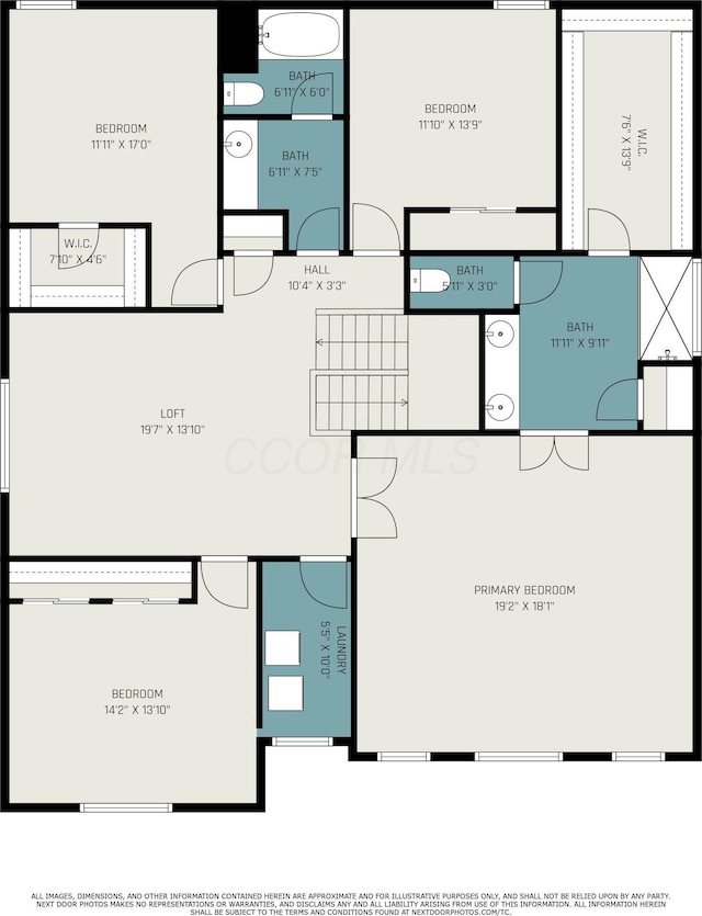1705 Bent Creek Dr, Lancaster, OH 43130 - room layout