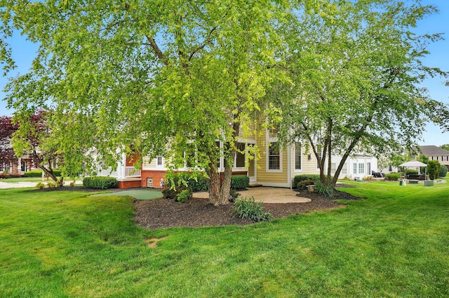 273 Blue Jacket Cir, Pickerington, OH 43147 - view of front of house featuring a front yard