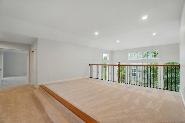 273 Blue Jacket Cir, Pickerington, OH 43147 - unfurnished room featuring carpet, recessed lighting, and baseboards