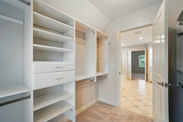 273 Blue Jacket Cir, Pickerington, OH 43147 - walk in closet featuring light tile patterned floors