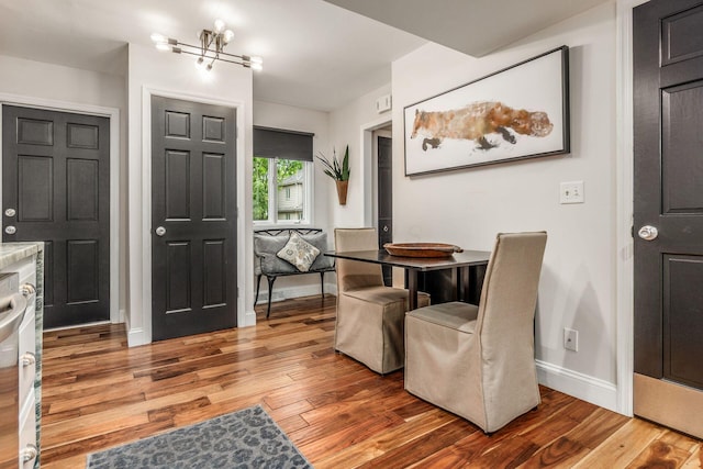 8547 Pitlochry Ct, Dublin, OH 43017 - foyer with wood finished floors and baseboards