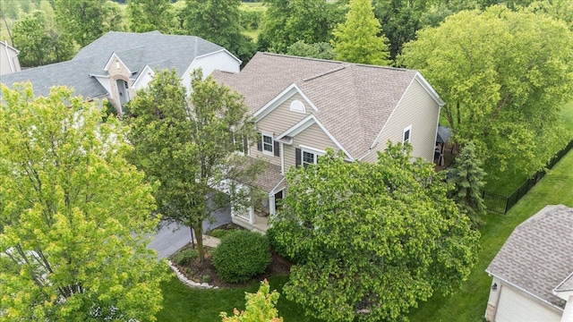 4560 Greyson Dr, Powell, OH 43065 - aerial view of property and surrounding area