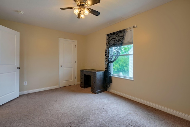 6612 Archie Ct, Canal Winchester, OH 43110 - unfurnished room featuring light carpet, ceiling fan, and baseboards
