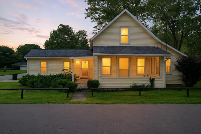 101 Meadow Ln, Gambier, OH 43022 - view of front of property featuring a yard