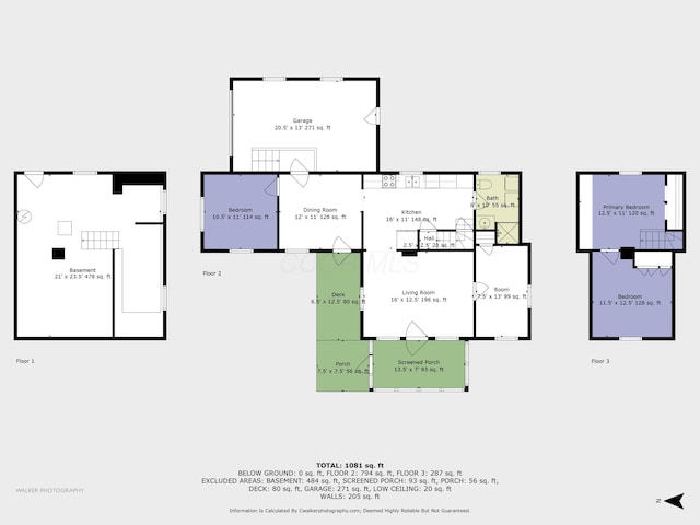 101 Meadow Ln, Gambier, OH 43022 - view of property floor plan