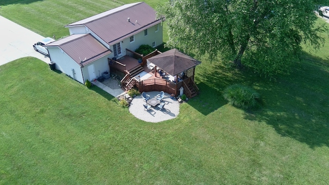 14629 Hock Hocking Rd, Logan, OH 43138 - view from above of property