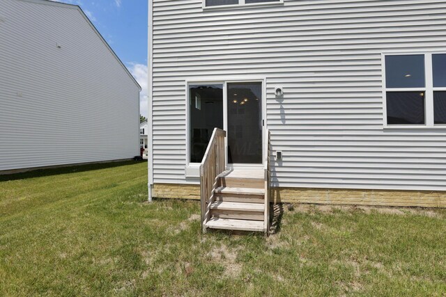211 Whitetail Trl, Johnstown, OH 43031 - view of exterior entry with a lawn
