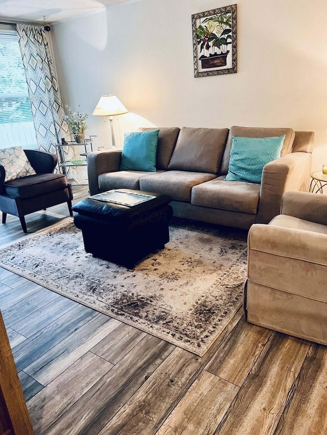 3037 La Vista Dr Unit 39, Columbus, OH 43204 - living room with wood finished floors