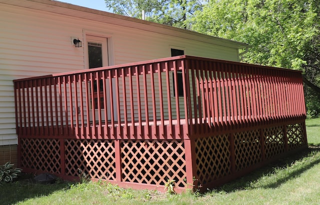 187 Twin Creek Way, Lancaster, OH 43130 - view of wooden terrace