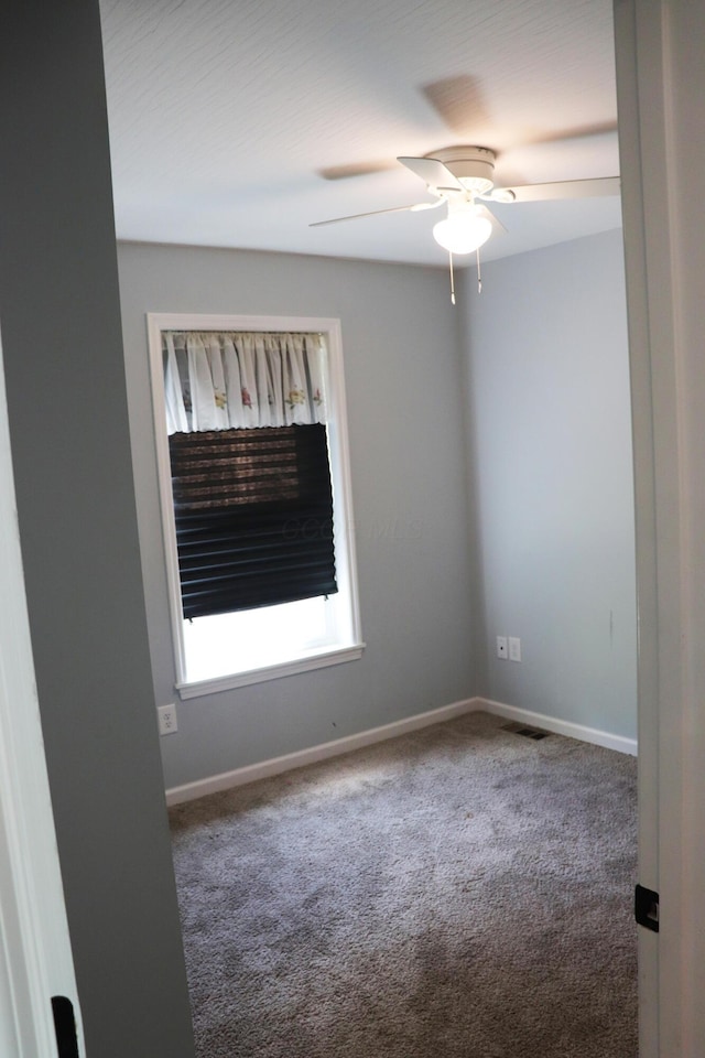 187 Twin Creek Way, Lancaster, OH 43130 - carpeted empty room featuring baseboards and a ceiling fan