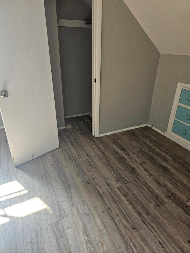 271 Carilla Ln, Columbus, OH 43228 - additional living space featuring wood finished floors and vaulted ceiling