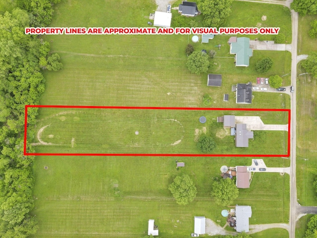 14609 Hock Hocking Rd, Logan, OH 43138 - aerial overview of property's location with property parcel outlined