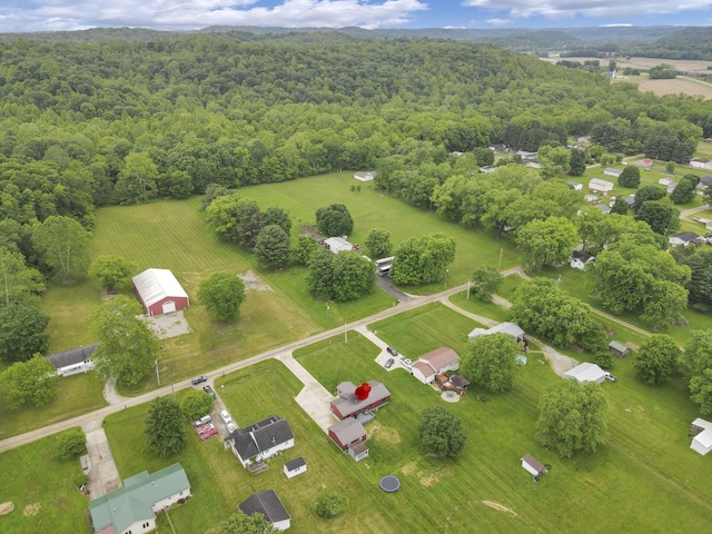 14609 Hock Hocking Rd, Logan, OH 43138 - aerial view of a heavily wooded area