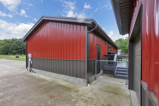 14609 Hock Hocking Rd, Logan, OH 43138 - view of side of property with board and batten siding
