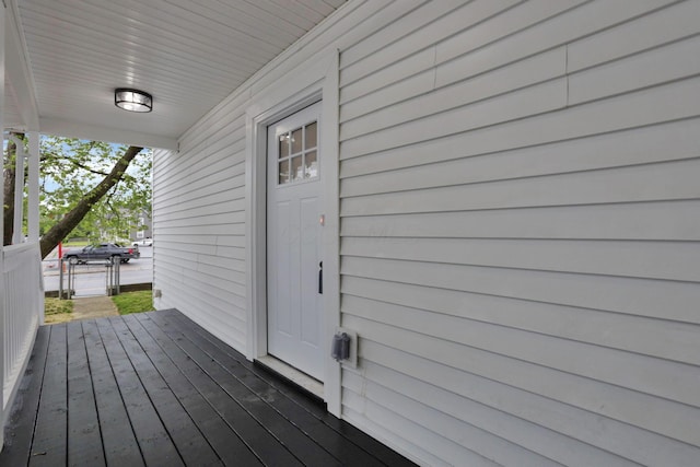 1676 Parsons Ave, Columbus, OH 43207 - deck featuring a gate