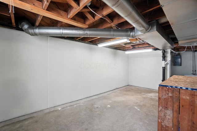 2079 Inchcliff Rd, Upper Arlington, OH 43221 - unfinished basement featuring electric panel