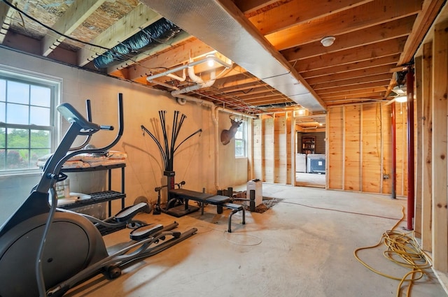 9842 State Route 757 NW, Somerset, OH 43783 - exercise area featuring plenty of natural light