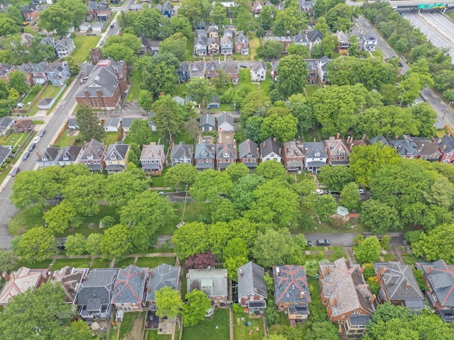 663 Wilson Ave, Columbus, OH 43205 - aerial view of property and surrounding area featuring nearby suburban area