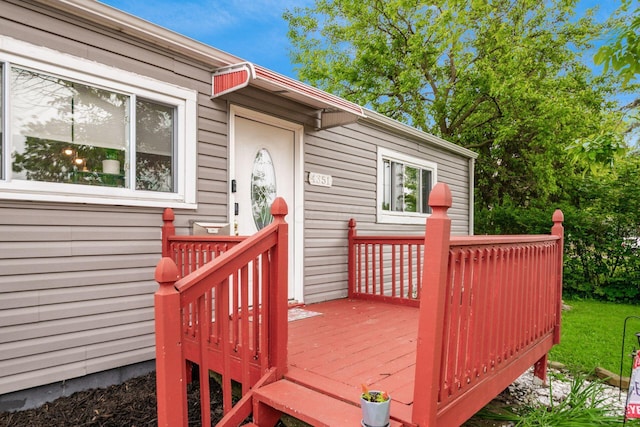 4351 Broadhurst Dr, Columbus, OH 43213 - view of deck