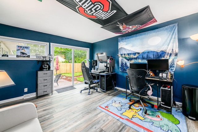 4351 Broadhurst Dr, Columbus, OH 43213 - office with wood finished floors