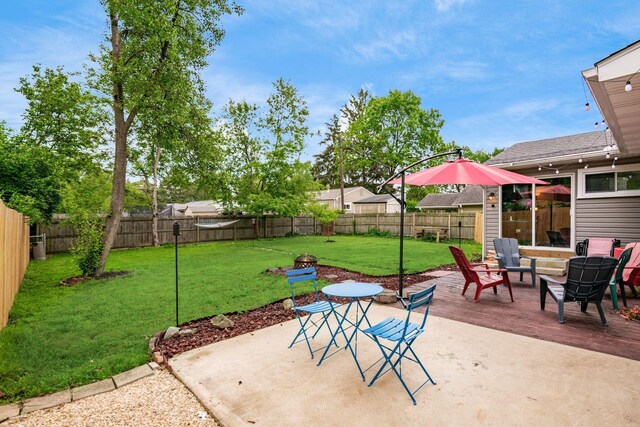 4351 Broadhurst Dr, Columbus, OH 43213 - view of patio