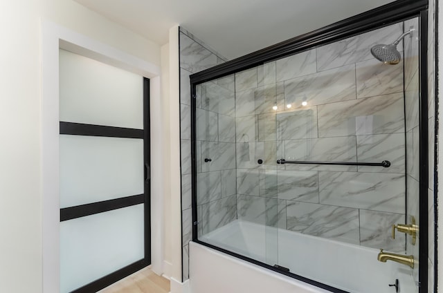 143 S Princeton Ave, Columbus, OH 43222 - bathroom with bath / shower combo with glass door