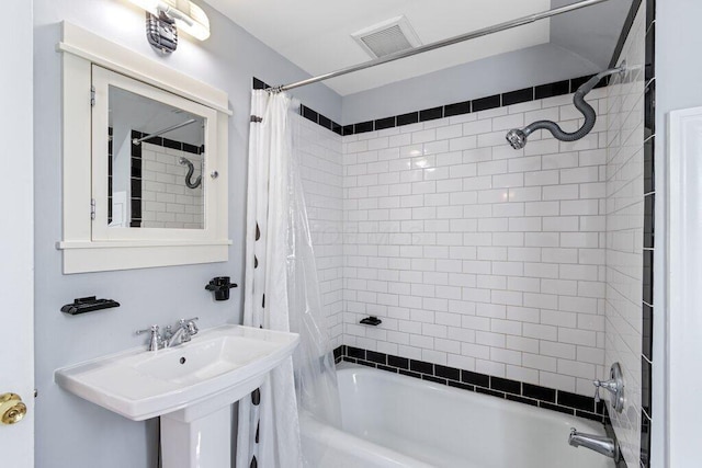 644 Eastmoor Blvd, Columbus, OH 43209 - full bath featuring shower / tub combo and a sink